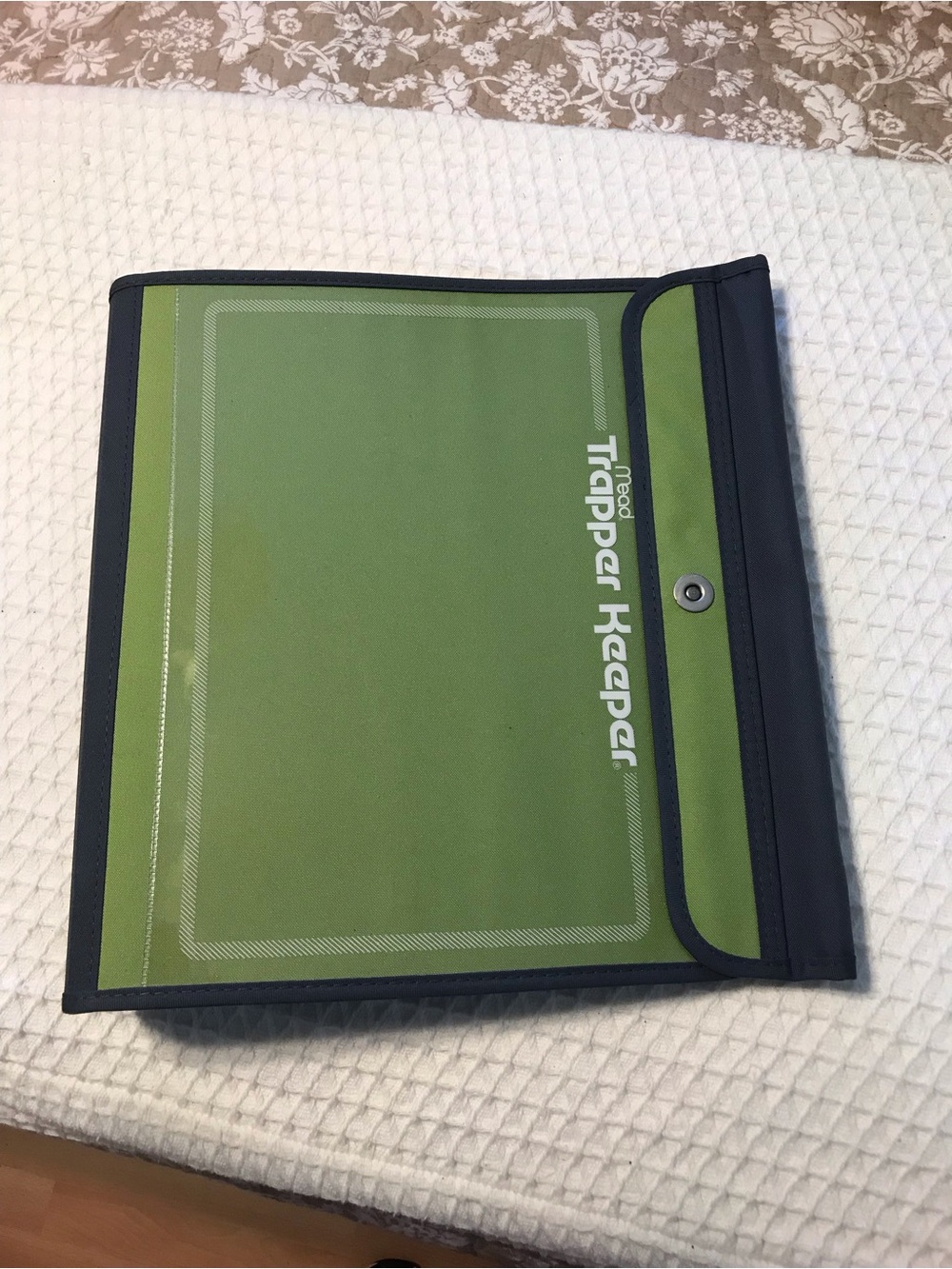 Green Tablet Organizer Sleeve